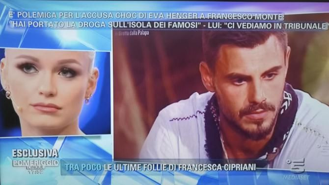 Droga all'Isola dei Famosi? Sarà la Var a stabilire la verità