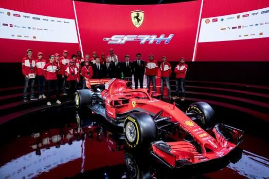 Formula 1: presentata ieri a Maranello la Ferrari SF71H