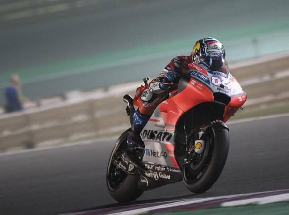 Moto GP: Andrea Dovizioso vince in Qatar, Rossi terzo