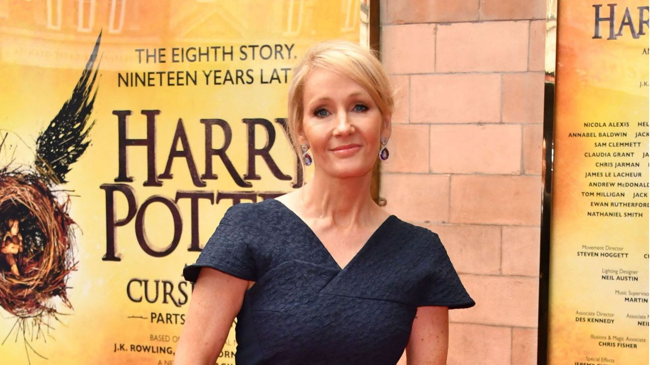 J.K. Rowling a Roma per l'ultima partita del sei nazioni 2018
