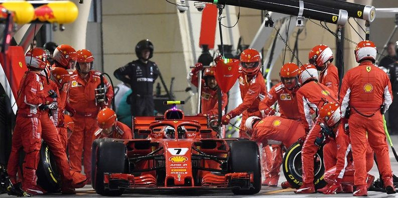 F1 Bahrain: Ferrari multata per l'incidente al pit-stop