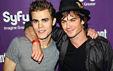 The Vampire Diares: Ian Somerhalder a Paul Wesley "Mi Manchi Stefan"