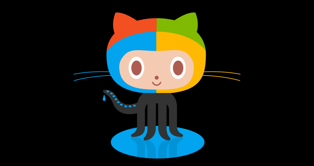 github-octocat-microsoft