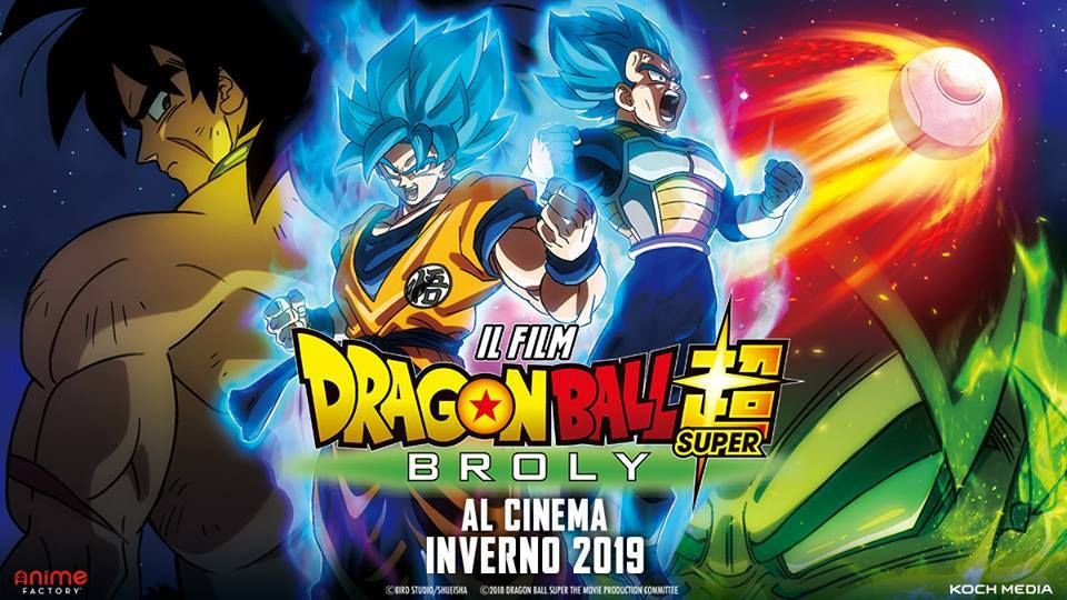 Dragon Ball Super: Broly, arriverà in Italia grazie a Koch Media