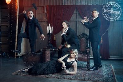 Supernatural: un'attesa riunione di famiglia sulla cover di EW