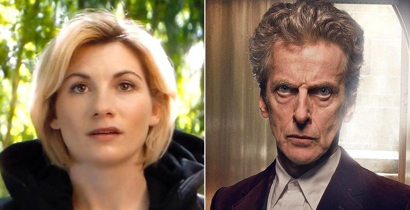 La scena in cui Il Signore del Tempo Peter Capaldi  si rigenera in Jodie Whittaker