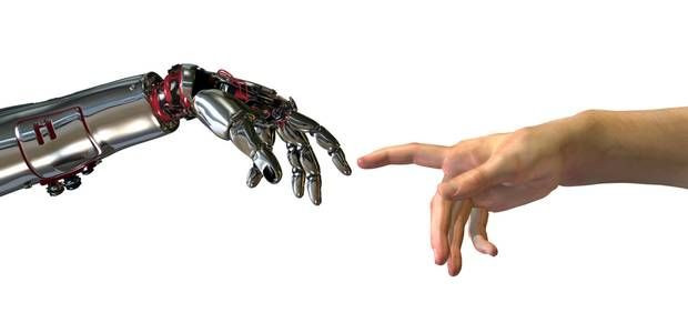 Una mano robotica in grado di muoversi come una mano normale