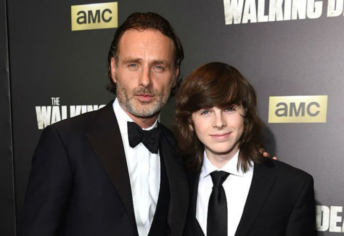 The Walking Dead 8:  Chandler Riggs afferma che Andrew Lincoln "si sta stancando"