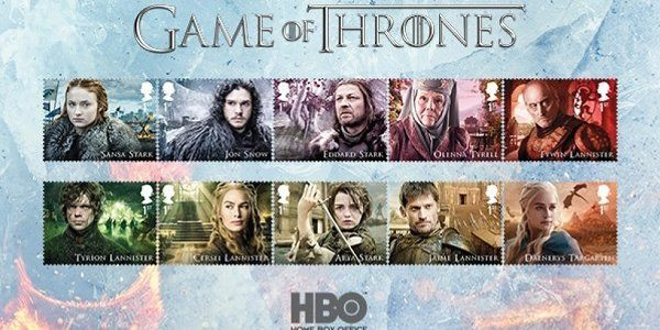 Game of Thrones: In arrivo i francobolli della Royal Mail dedicati alla serie