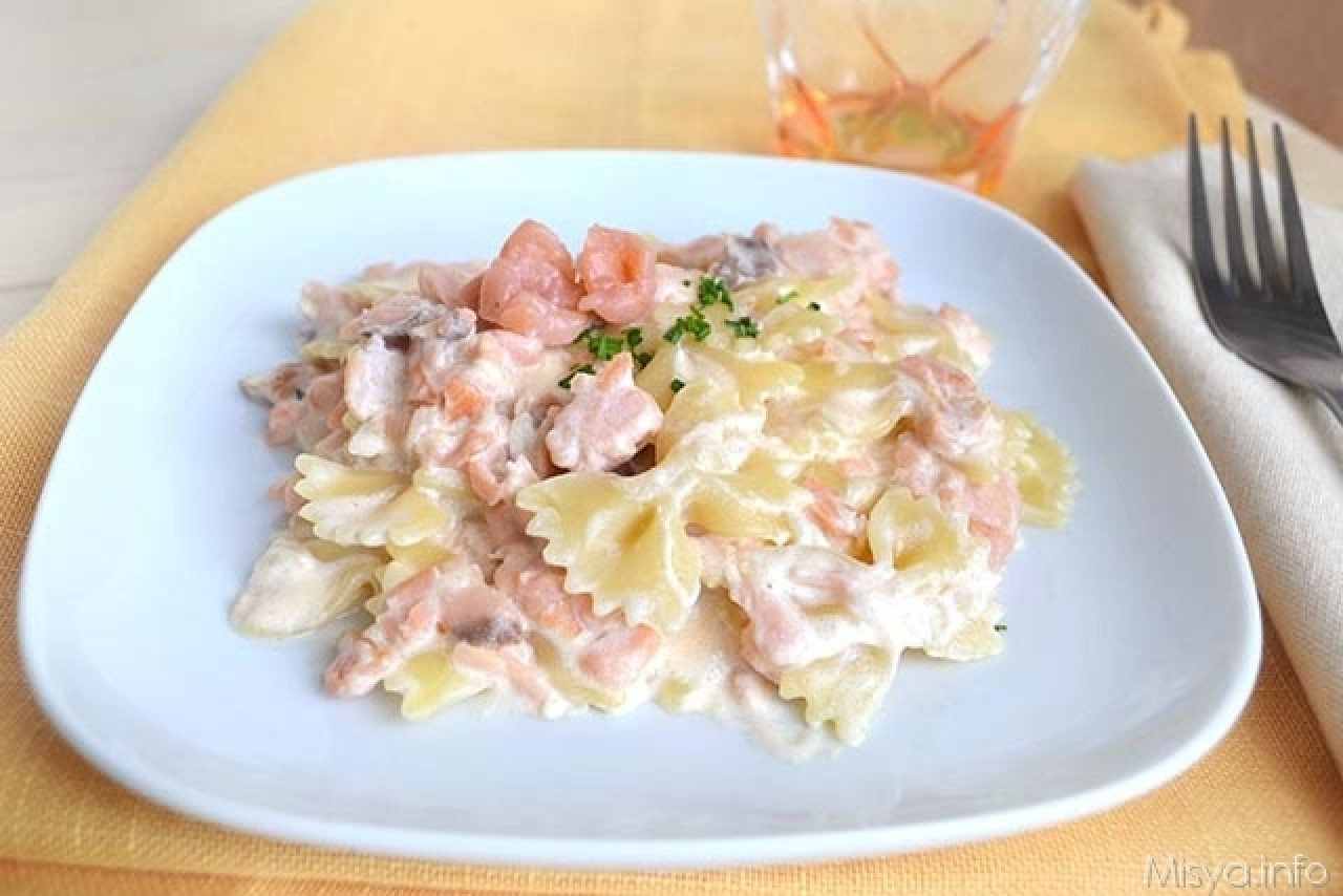 Ricetta: Farfalle al Salmone